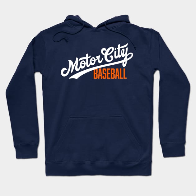 Motor City Baseball Hoodie by Throwzack